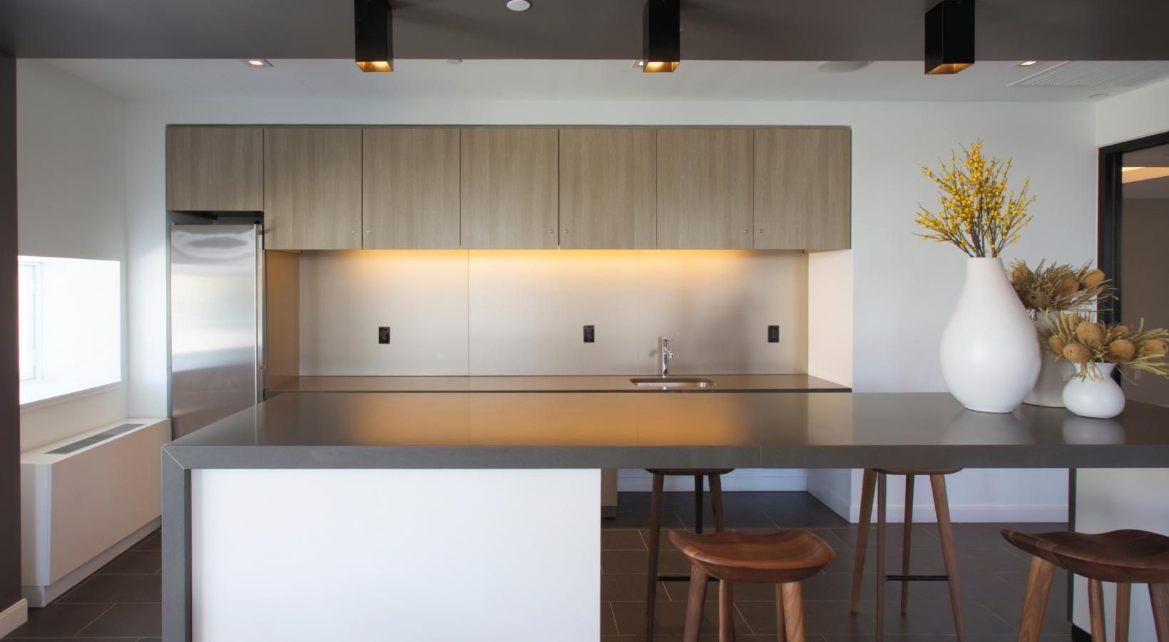 Beautiful kitchens with designer finishes a kitchen with a large island