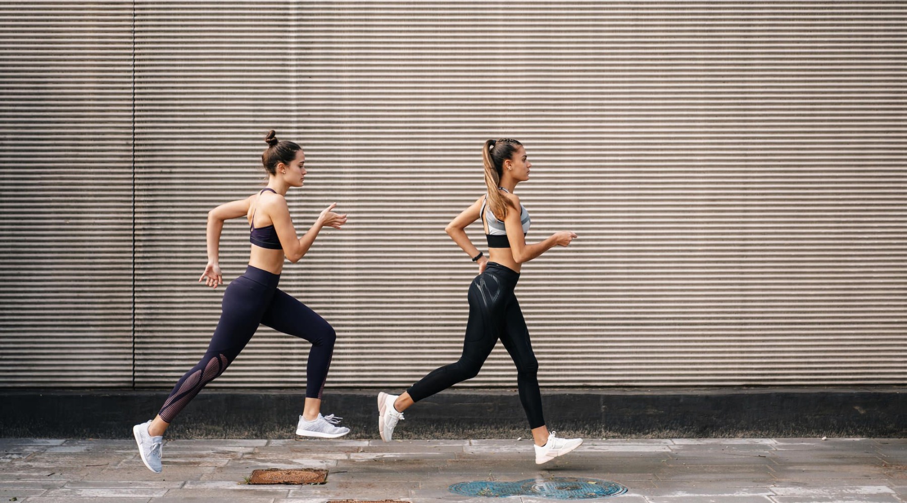 Welcome Home to Connected Living girls running