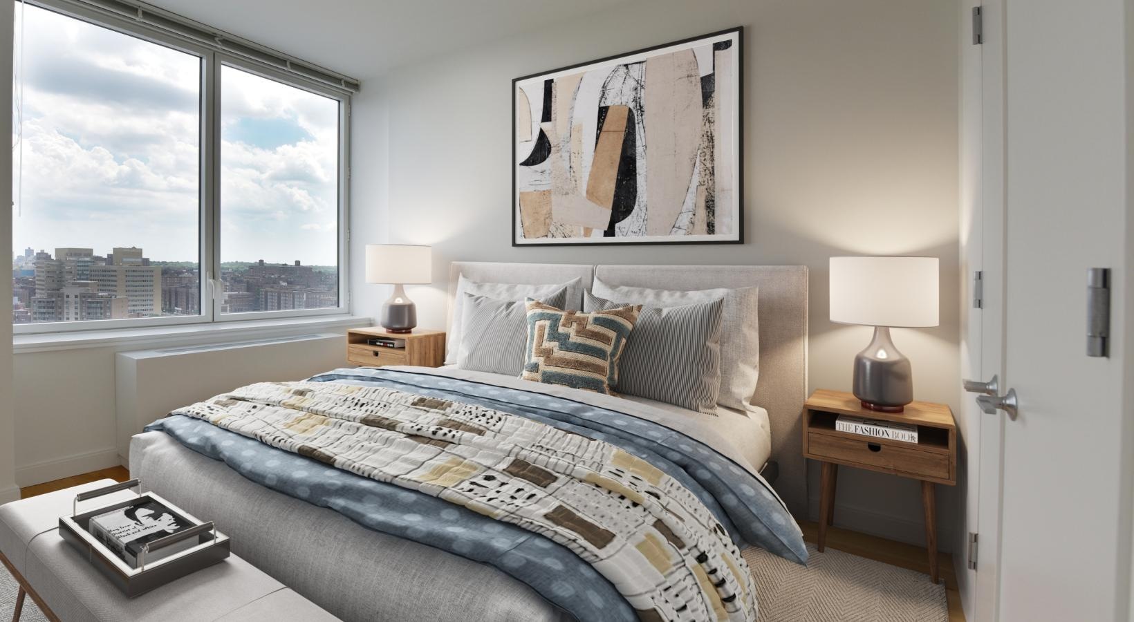 Bedroom options to fit every lifestyle a bed with a large window