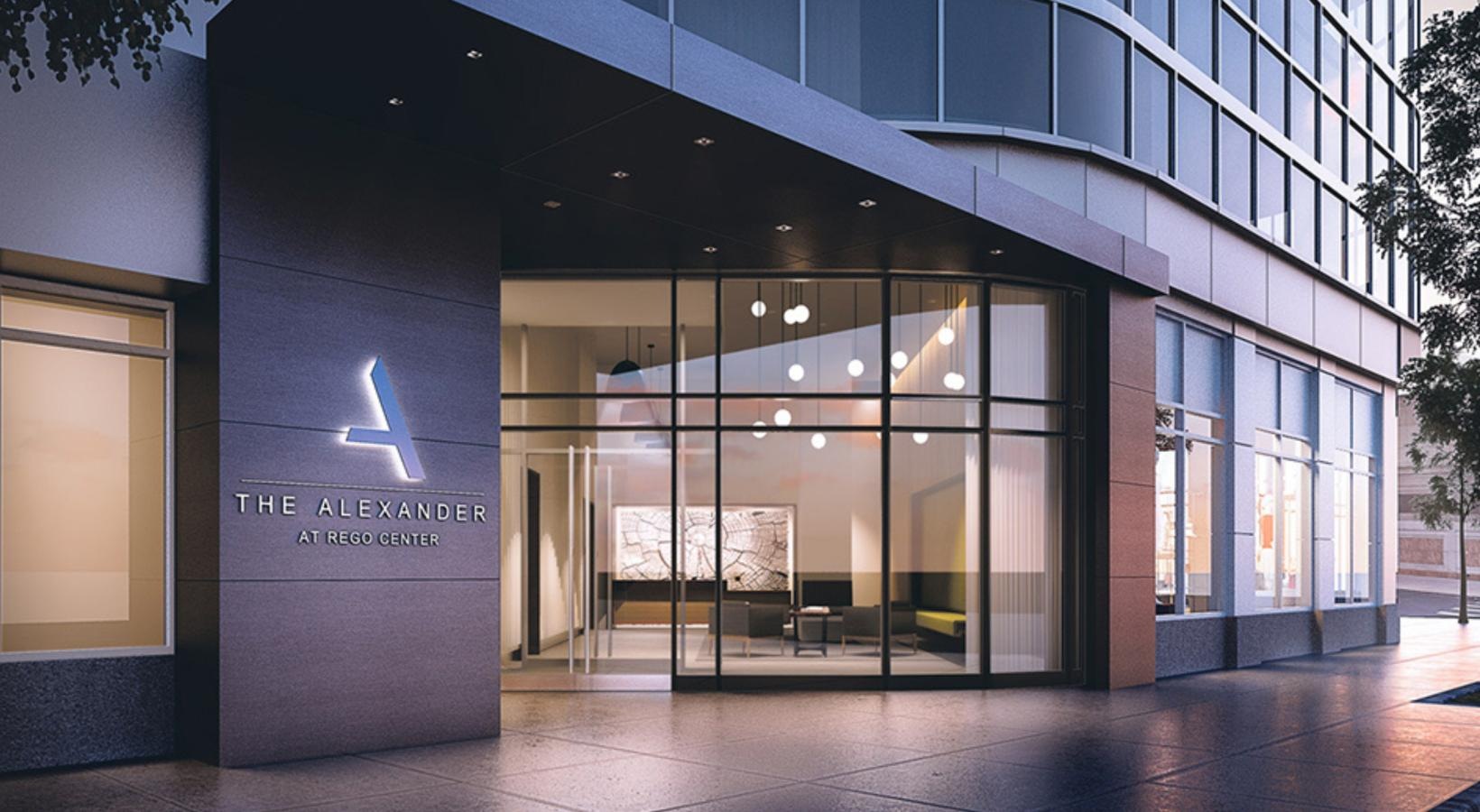 The essence of exceptional living a building with glass windows