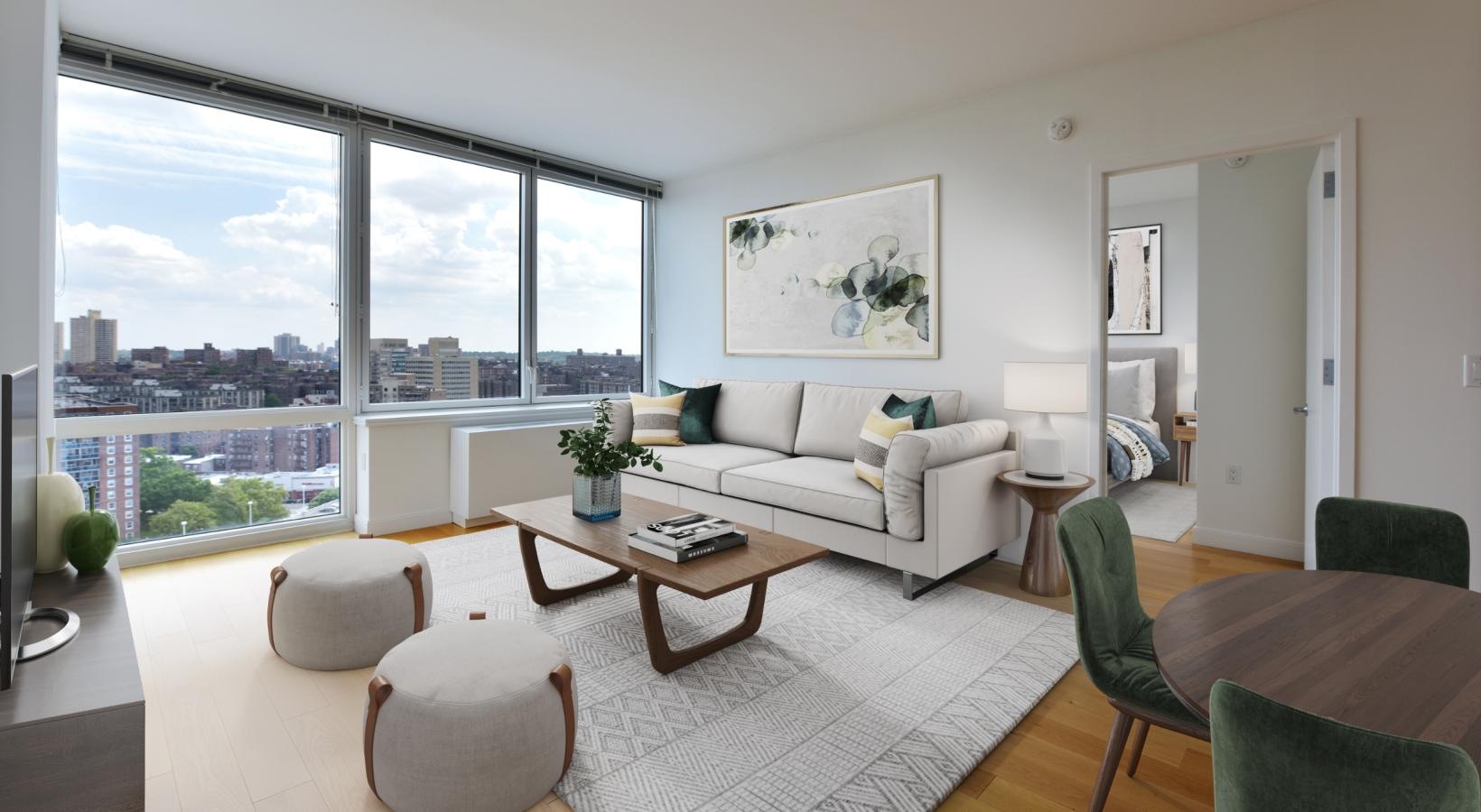 Beautiful bedrooms to fit every need a living room with a large window